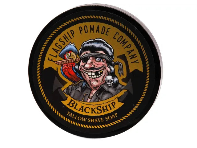 Flagship Artisan Shave Soap – BlackShip Edition
