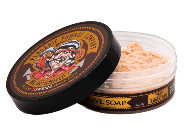 Flagship Artisan Shave Soap – BlackShip Xtreme Edition