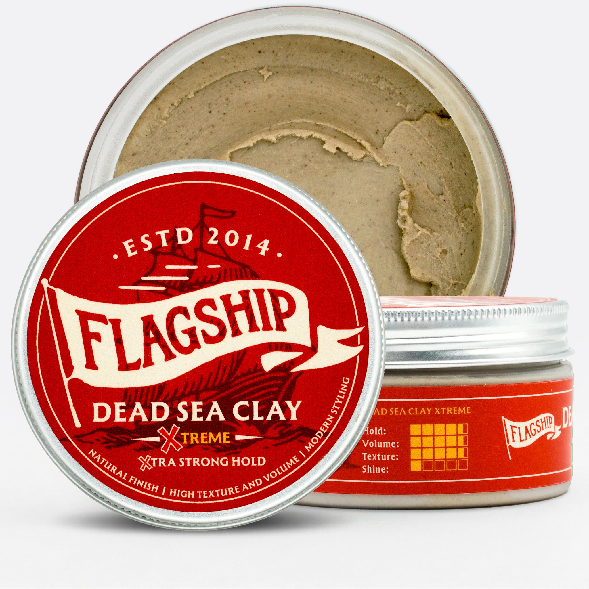 Dead Sea Clay Xtreme - Strong Hold Hair Clay | Flagship – Flagship