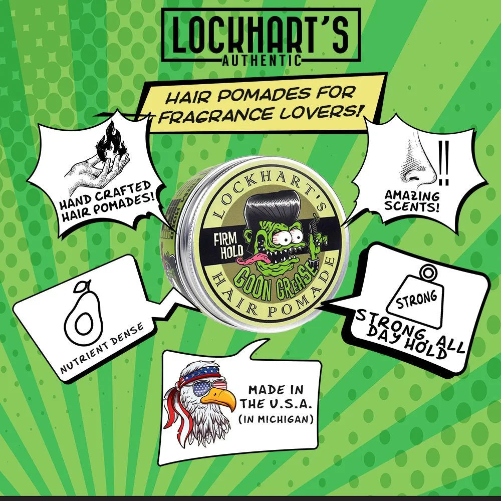 Lockhart’s Authentic – Goon Grease Oil Based Pomade
